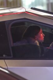Hailey Bieber Spotted in Tesla Cybertruck - 12.04.2024