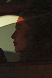 Hailey Bieber Spotted in Tesla Cybertruck - 12.04.2024