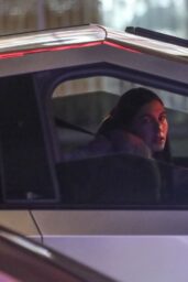 Hailey Bieber Spotted in Tesla Cybertruck - 12 04 2024