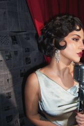 Isabela Merced Shines in “Cuffing Season” Music Video Photoshoot December 2024