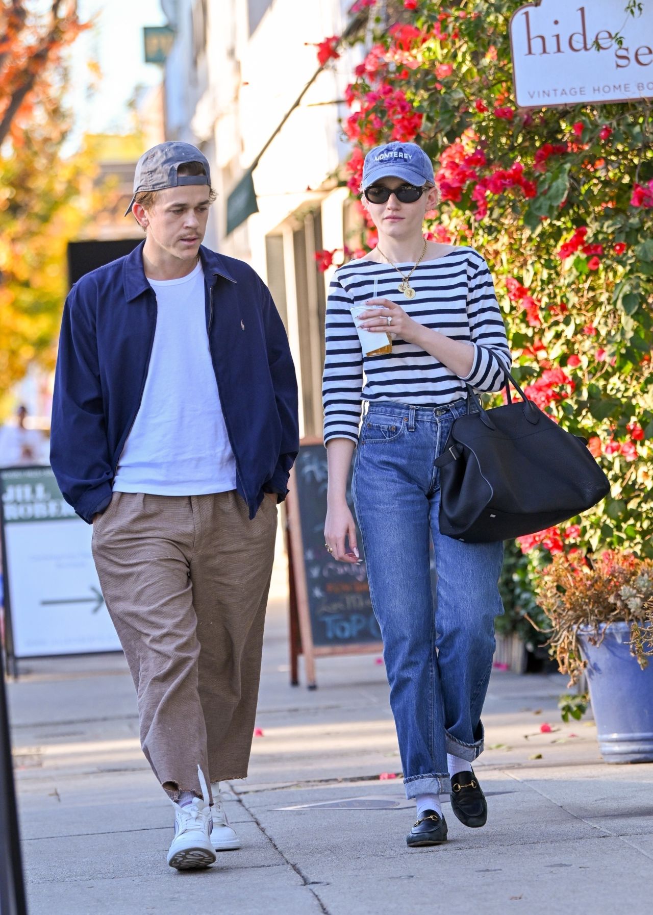 Julia Garner And John Owen Lowe Enjoy Casual Lunch At Joan’s On Third 