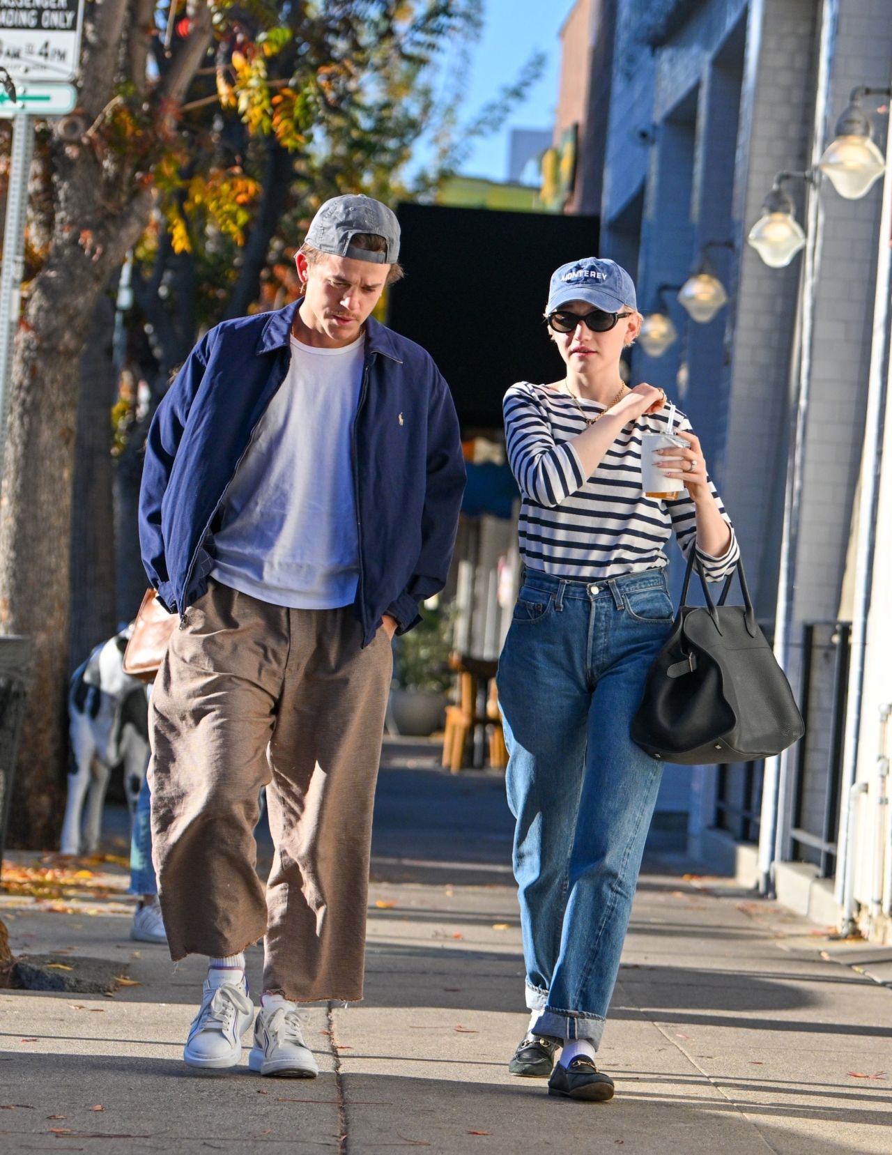 Julia Garner And John Owen Lowe Enjoy Casual Lunch At Joan’s On Third 