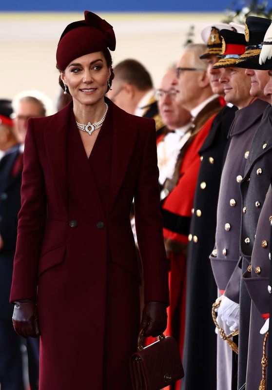 Kate Middleton Welcomes Amir of Qatar - 12.03.2024