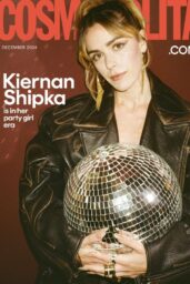 Kiernan Shipka on the Cover of Cosmopolitan UK - December 2024