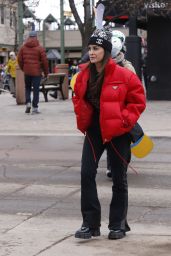 Kyle Richards Spotted in Downtown Aspen - 12.23.2024