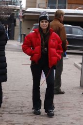 Kyle Richards Spotted in Downtown Aspen - 12.23.2024