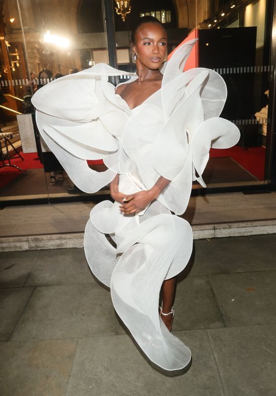 Leomie Anderson at the Vas J Morgan British Fashion Awards Afterparty - 12.02.2014