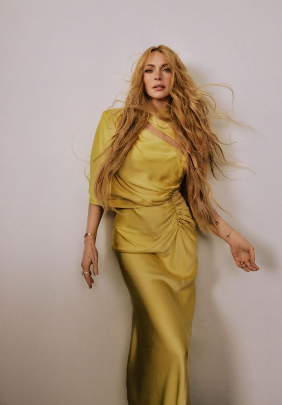 Lindsay Lohan Shines in Alexa Photoshoot, December 2024