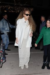 Mariah Carey Stuns in Winter White Ensemble During Luxury Shopping Spree in Aspen