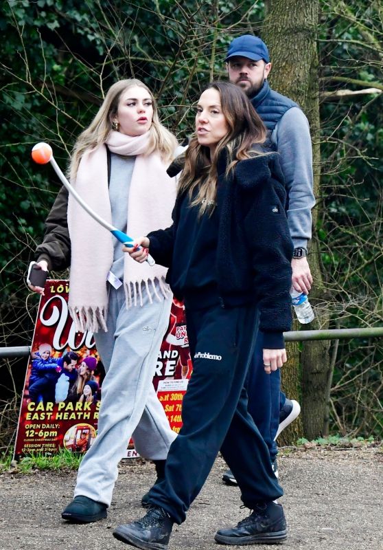 Mel C and Chris Dingwall Enjoy Christmas Day Stroll in North London 12.25.2024