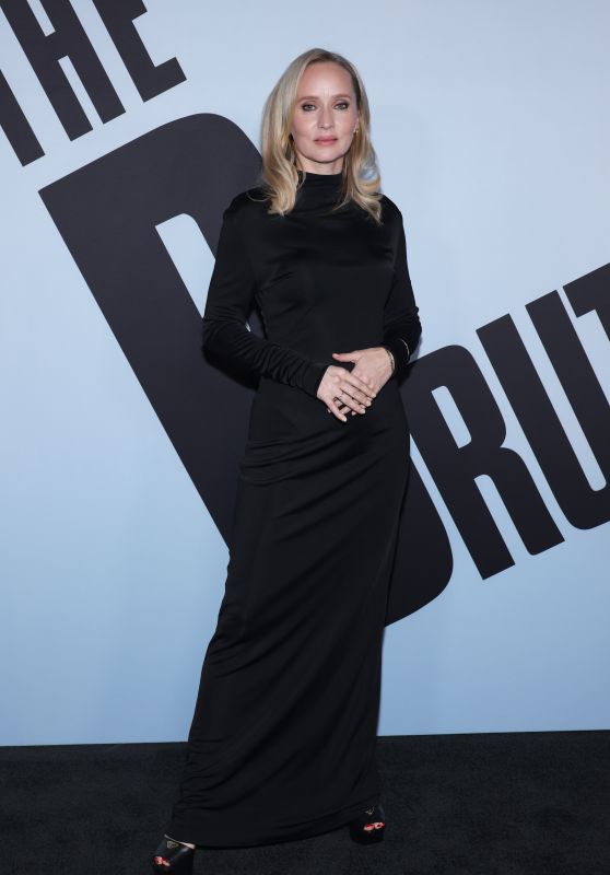 Mona Fastvold at "The Brutalist" Premiere in LA