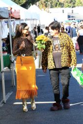 Natasha and Martin Blasick Spotted Shopping at Studio City Farmers Market - Los Angeles [12-01-2024]