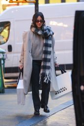 Olivia Munn Shops at Isabel Marant in NYC 11.20.2024