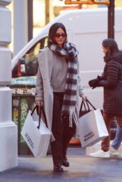 Olivia Munn Shops at Isabel Marant in NYC 11 20 2024