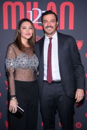 Roberta Petroro Attends AC Milan