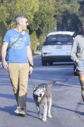 Sarah Silverman and Rory Albanese Take a Stroll with Their Furry Friends (12.30.2024)