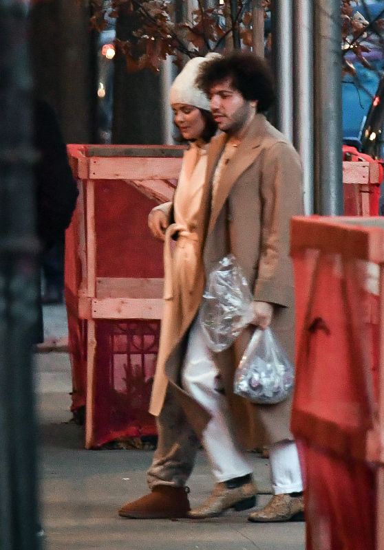 Selena Gomez and Benny Blanco Spotted Together in New York 12.25.2024