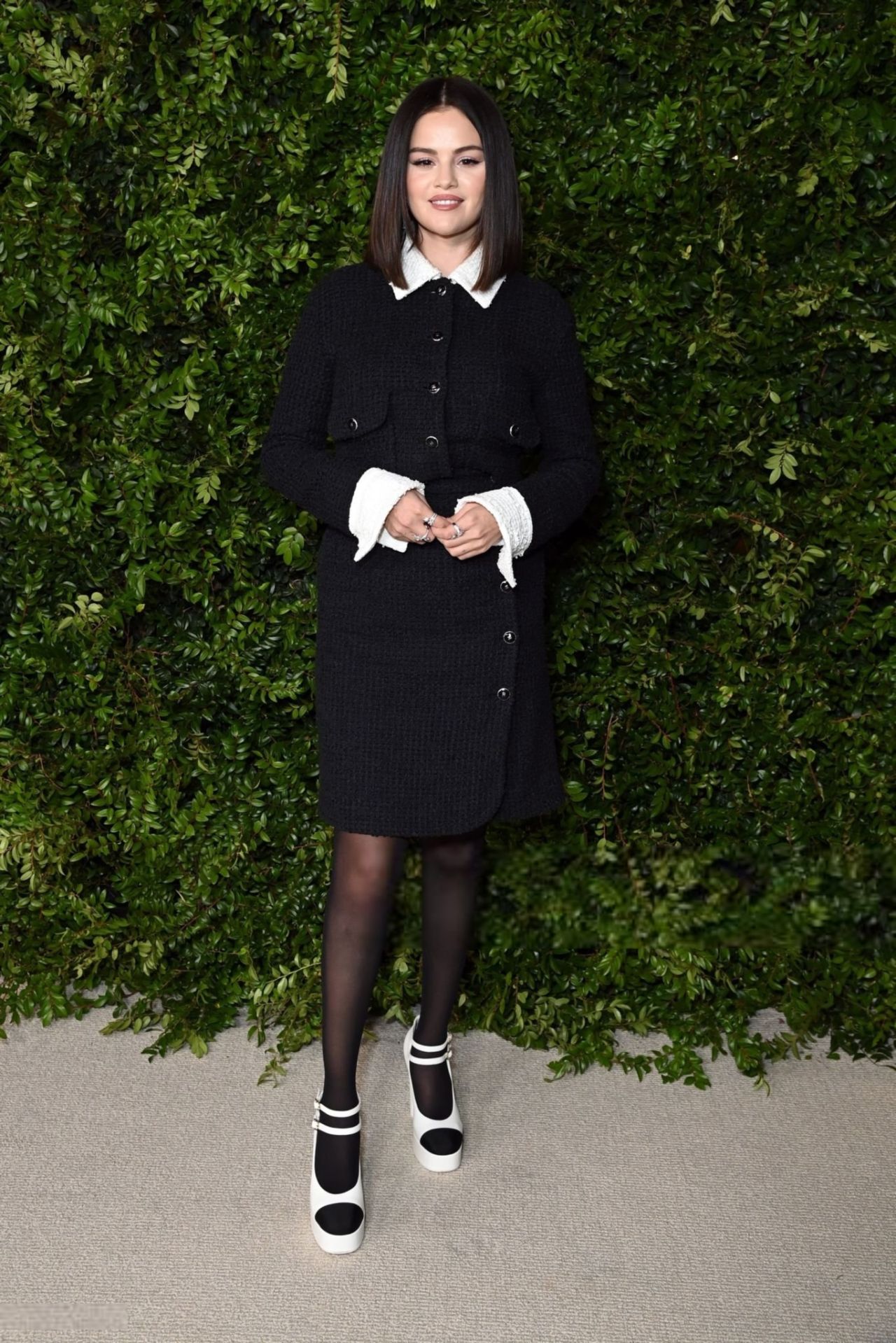 Selena Gomez Sparkles at Chanel Luncheon After Golden Globe Nod ...