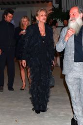 Sharon Stone Spotted at Brunello Cucinelli Diner - 12.05.2024