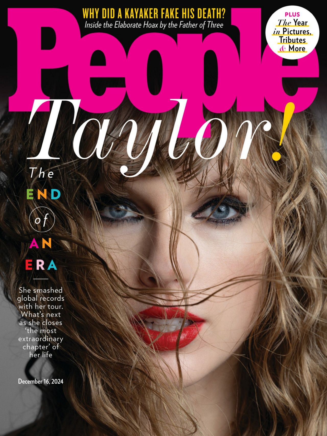 Taylor Swift in People Magazine December 16, 2024 • CelebMafia