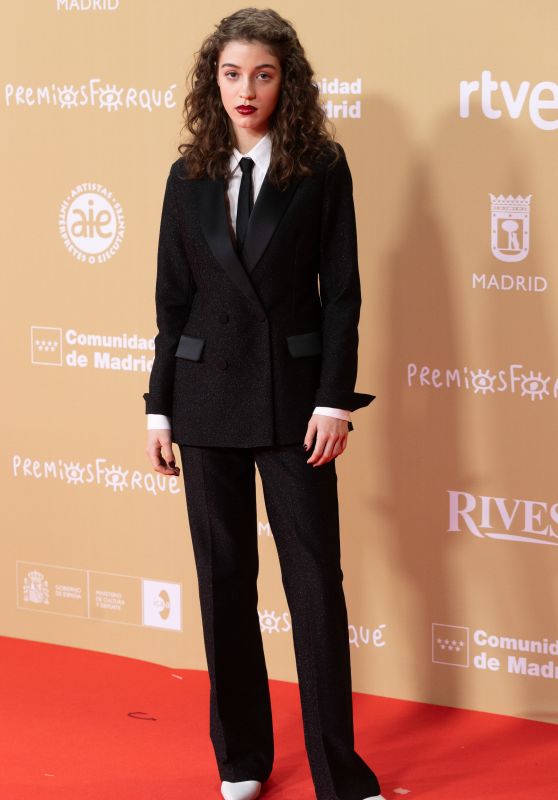 Zoe Bonafonte Brings Glamour to 30th Jose Maria Forque Awards in Madrid, Spain (12.14.2024)