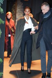 Zoe Saldana Arrives for "Emilia Pérez" Screening in New York - 12.03.2024