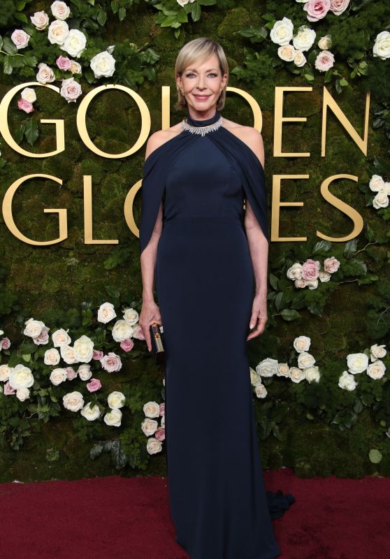 Allison Janney at Golden Globes 2025