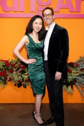 Amanda Lipton Attends 2025 YoungArts Miami Gala at The Rubell Museum