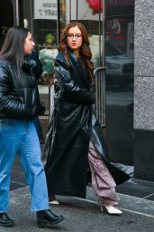 Anna Cathcart Spotted in Midtown NYC 01.24.2025