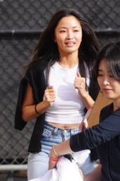 Anna Sawai Brings the Glamour to Jimmy Kimmel Live 01 06 2025