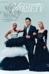 Ariana Grande Cynthia Erivo and Jon M Chu Unite for Exclusive Variety Magazine Cover January 2025