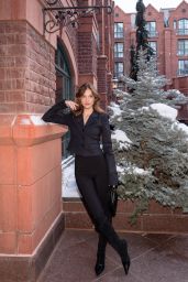 Barbara Palvin Attends Revolve x The Snow Lodge Apres Ski - 01.18.2025