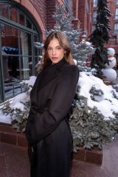 Barbara Palvin Attends Revolve x The Snow Lodge Apres Ski - 01.18.2025
