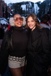Barbara Palvin Attends Revolve x The Snow Lodge Apres Ski - 01.18.2025