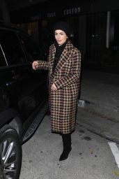 Camilla Belle Enjoys Intimate Dinner at Craig