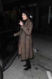 Camilla Belle Enjoys Intimate Dinner at Craig