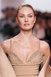 Candice Swanepoel Walks Elie Saab Haute Couture S/S 