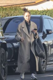 Cara Santana Spotted on Relaxed Stroll in Los Angeles 01 20 2025