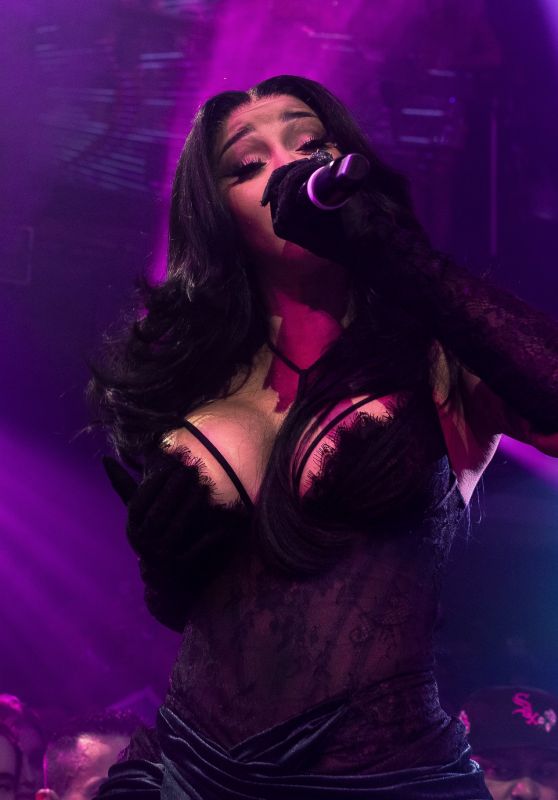 Cardi B Rings in 2025 with a Glamorous Night Out at E11even in Miami 12.31.2024