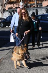 Catherine Bach Enjoys Family Lunch at Joan