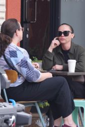 Christina Ricci Seen at Coffee Shop with Friend 01.30.2025