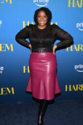 Cristala Carter Attends Harlem Season 3 Premiere in NYC