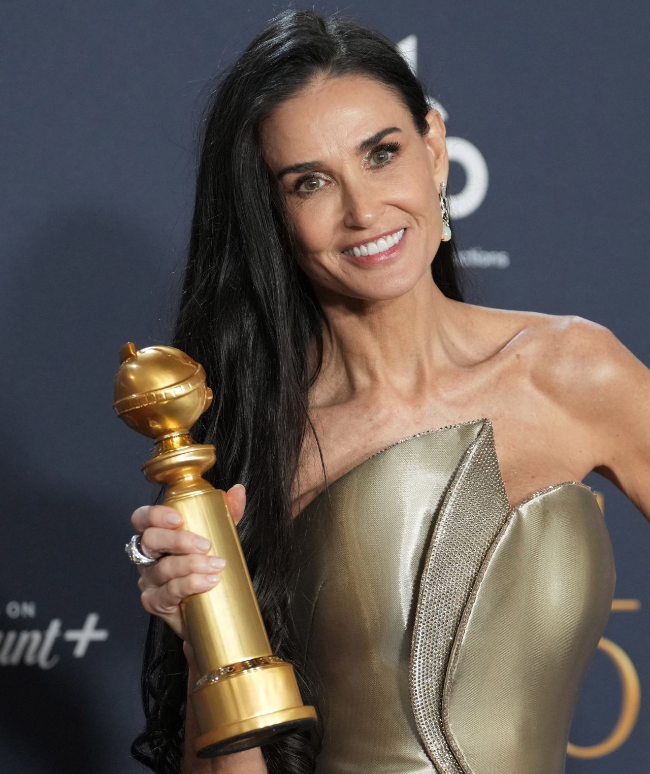 Demi Moore Wins Best Actress at Golden Globes 2025 • CelebMafia