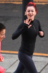 Dianne Buswell Jogs Ahead of Strictly Come Dancing Live Event - 01.16.2025