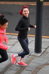 Dianne Buswell Jogs Ahead of Strictly Come Dancing Live Event - 01.16.2025