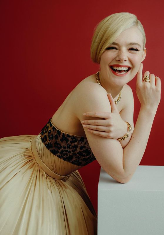 Elle Fanning Stars in Cartier Golden Globes Campaign 2025