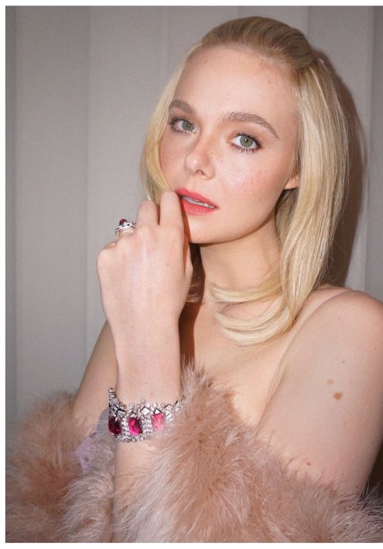 Elle Fanning Stuns in Photoshoot for National Board of Review Awards Gala Night, January 2025