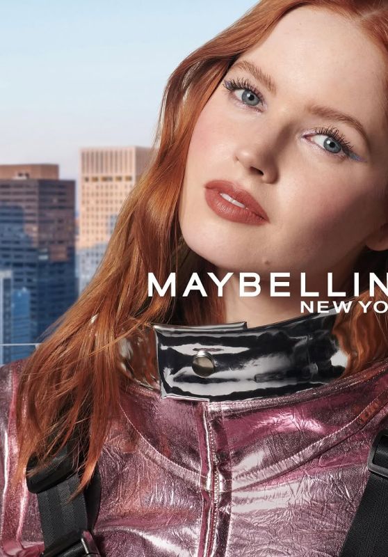 Ellie Bamber Fronts Maybelline Sky High Campaign January 2025