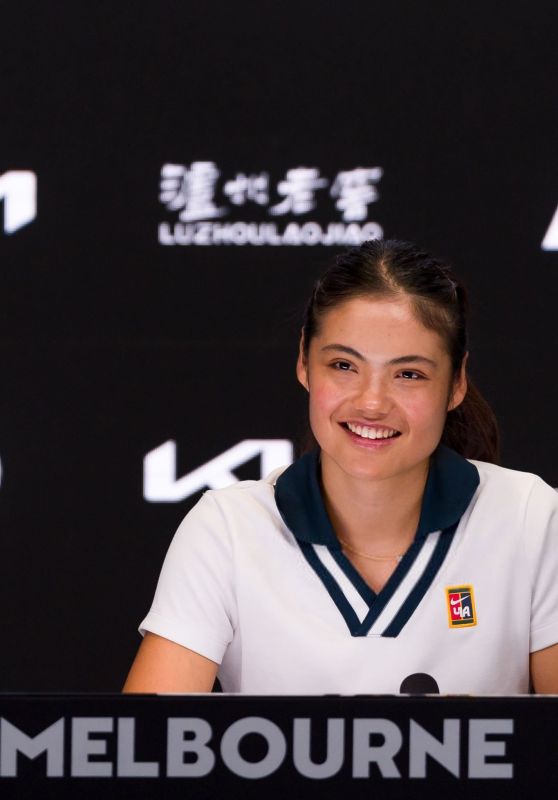 Emma Raducanu Addresses Media Ahead of 2025 Australian Open in Melbourne