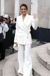 Eva Longoria Attends Elie Saab Haute Couture SS25 Show in Paris
